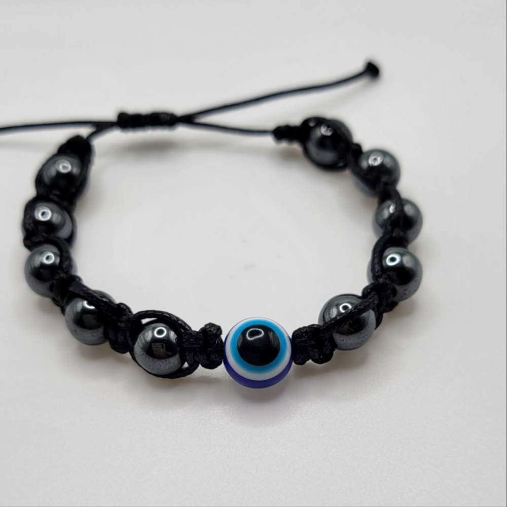 Men's Bracelet Evil Eye Charm